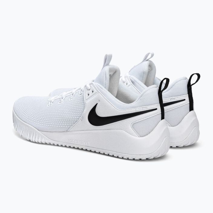 Buty do siatkówki męskie Nike Air Zoom Hyperace 2 white/black 3