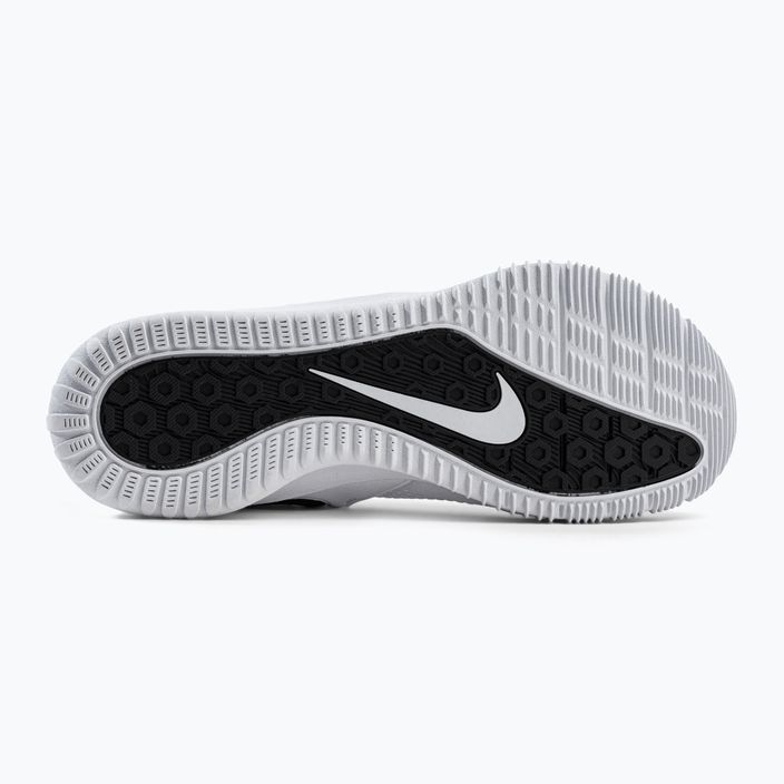 Buty do siatkówki męskie Nike Air Zoom Hyperace 2 white/black 5