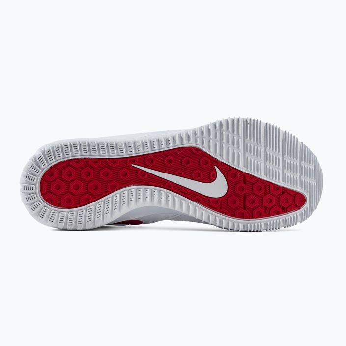 Buty do siatkówki męskie Nike Air Zoom Hyperace 2 white/red 5