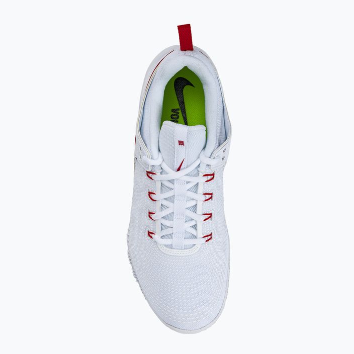 Buty do siatkówki męskie Nike Air Zoom Hyperace 2 white/red 6
