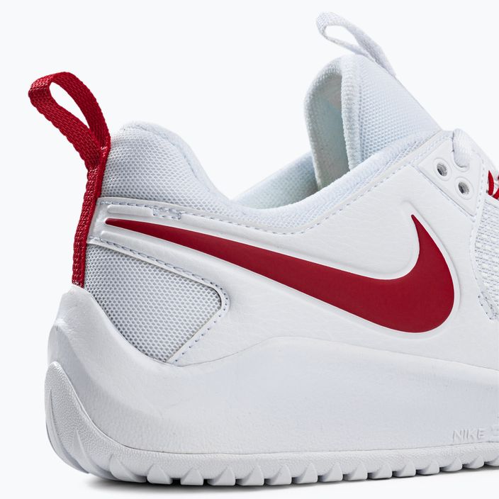 Buty do siatkówki męskie Nike Air Zoom Hyperace 2 white/red 8