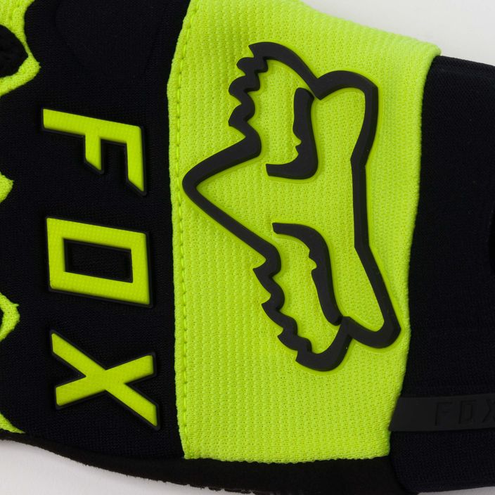 Rękawiczki rowerowe męskie Fox Racing Dirtpaw fluorescent yellow 5
