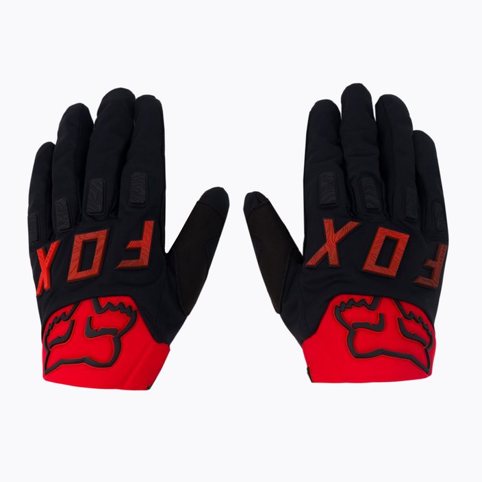 Rękawiczki rowerowe męskie Fox Racing Legion black/red 3