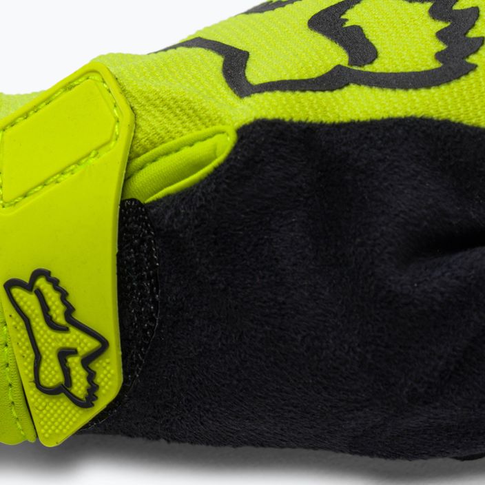 Rękawiczki rowerowe męskie Fox Racing Ranger fluorescent yellow 4