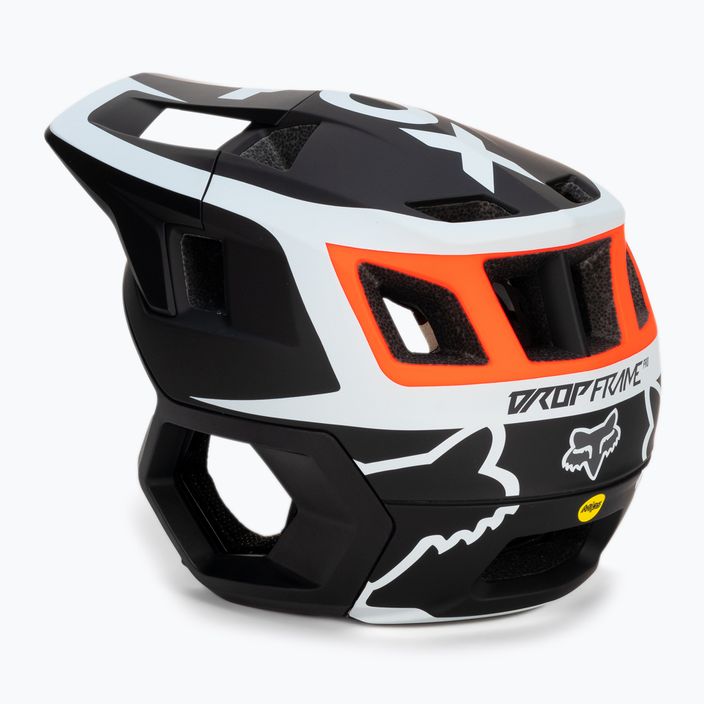 Kask rowerowy Fox Racing Dropframe Pro Dvide black 4