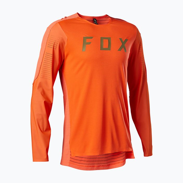 Longsleeve rowerowy męski Fox Racing Flexair Pro fluorescent orange