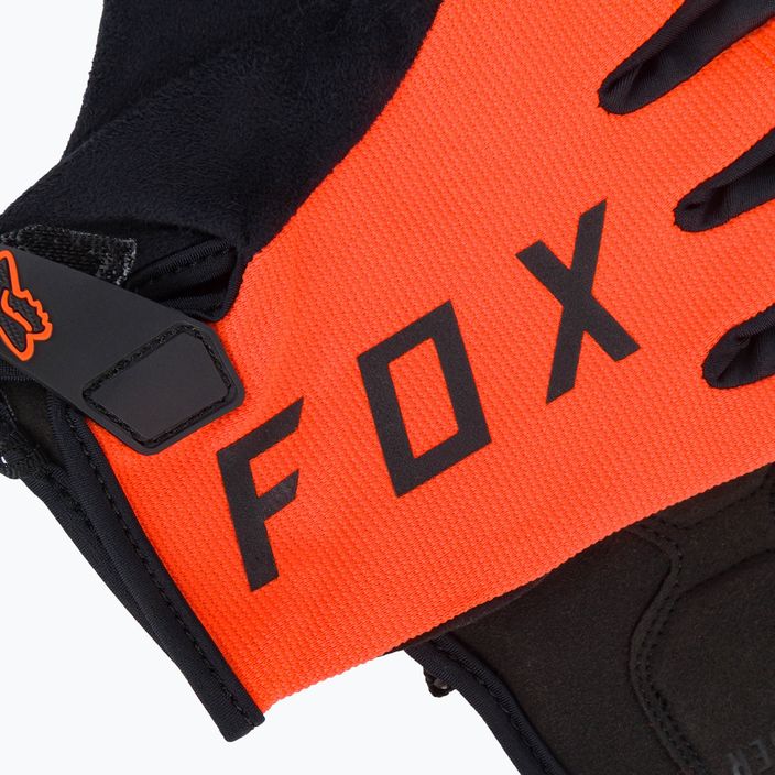 Rękawiczki rowerowe męskie Fox Racing Ranger Gel Short fluorescent orange 4