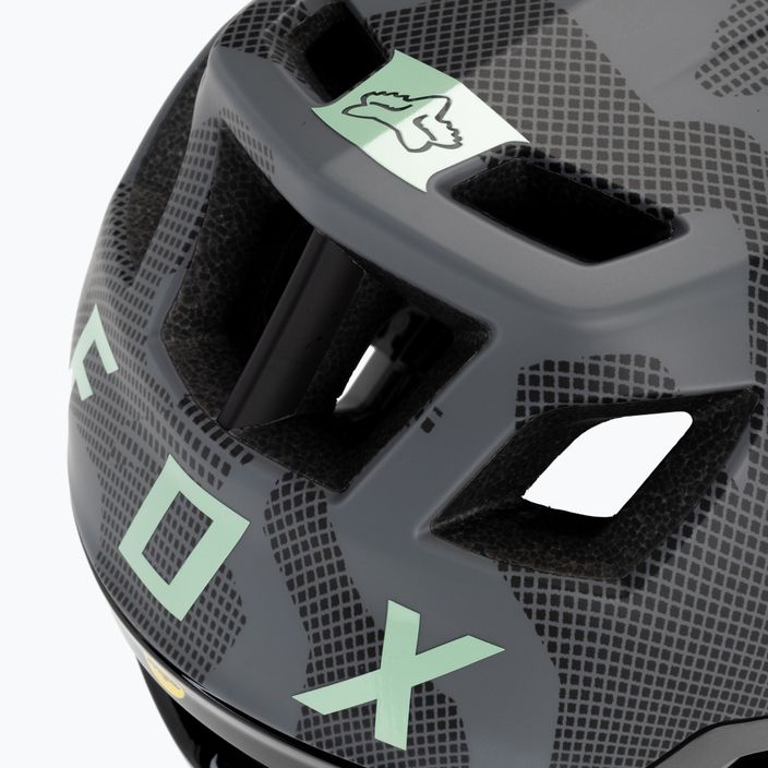 Kask rowerowy Fox Racing Dropframe Pro Camo grey camo 8