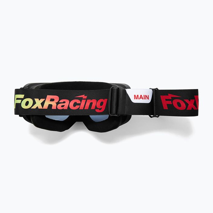 Gogle rowerowe Fox Racing Main Statk+ black/red/smoke 9