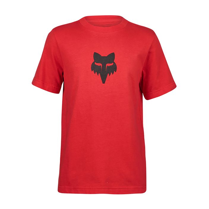 Koszulka dziecięca Fox Racing Fox Legacy Jr flame red 2