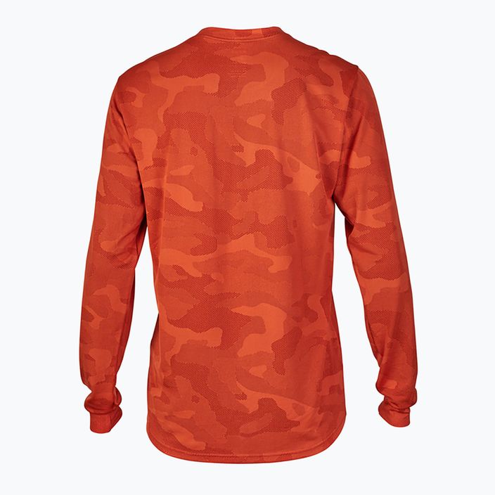 Longsleeve rowerowy męski Fox Racing Ranger Tru Dri atomic orange 2