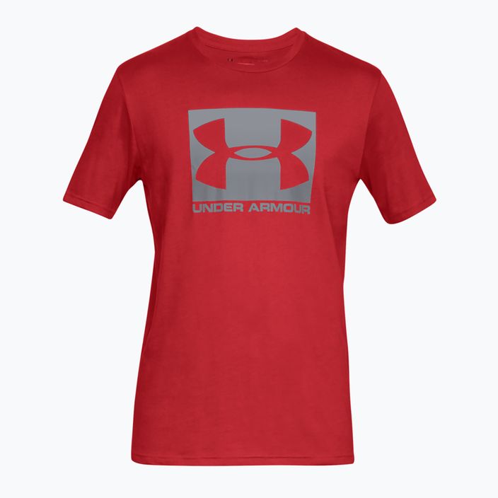 Koszulka męska Under Armour Boxed Sportstyle red/steel 5