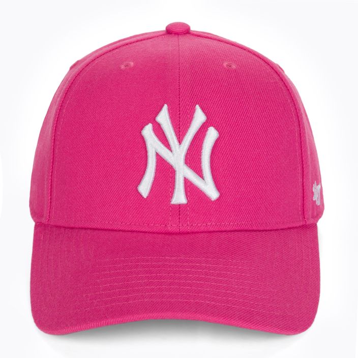 Czapka z daszkiem 47 Brand MLB New York Yankees MVP SNAPBACK magenta 4
