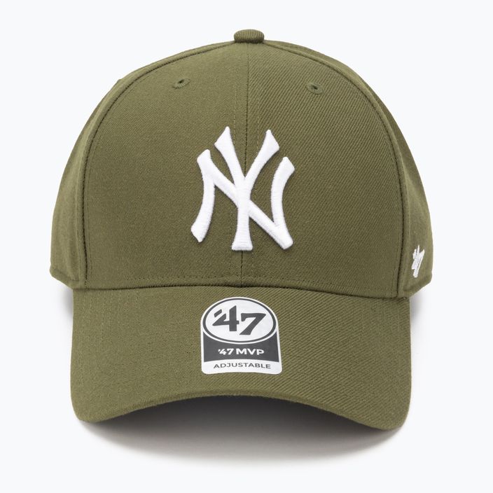 Czapka z daszkiem 47 Brand MLB New York Yankees MVP SNAPBACK sandalwood 4