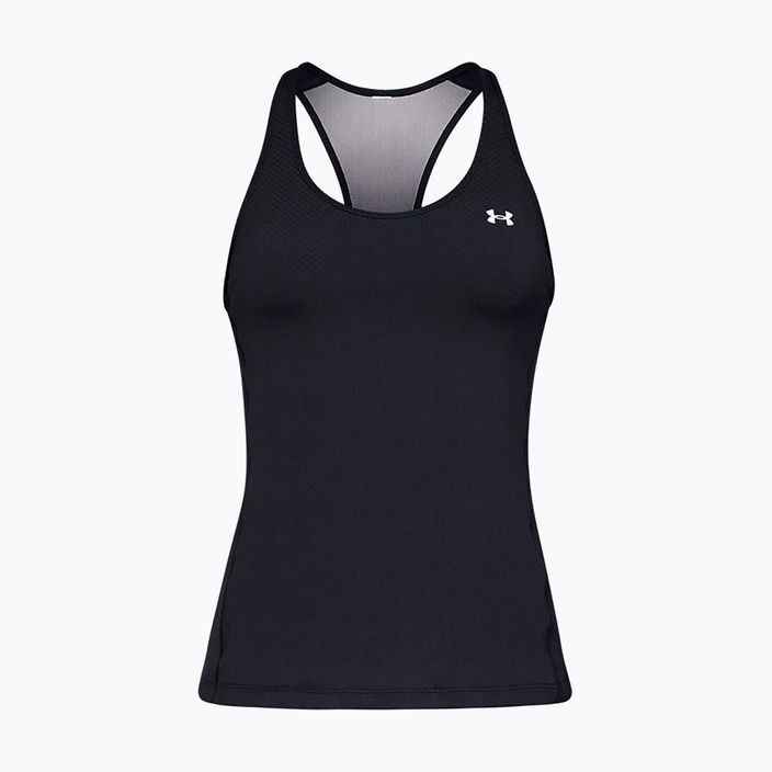 Tank top treningowy damski Under Armour HeatGear Armour Racer black/metallic silver 5