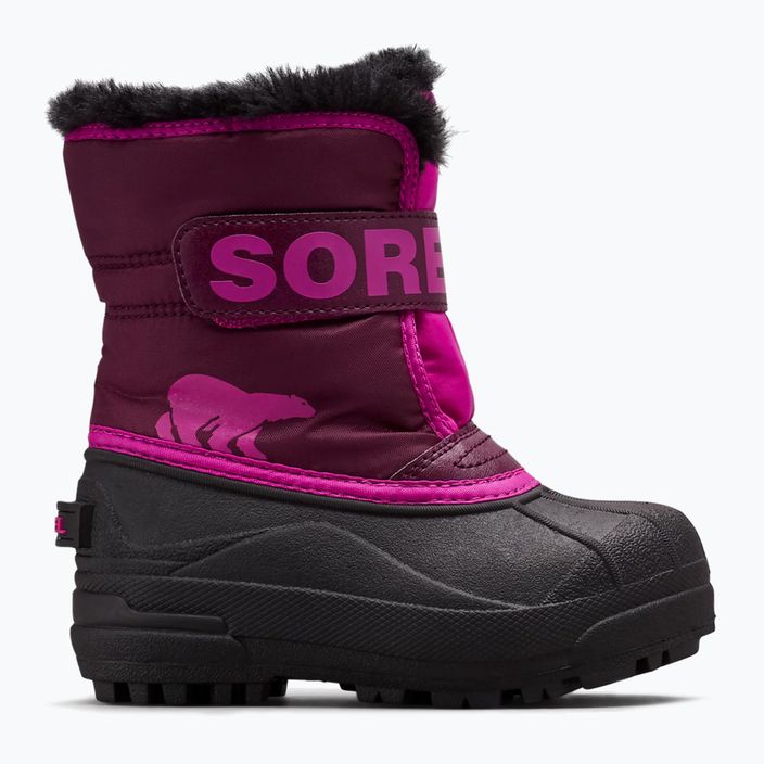 Śniegowce juniorskie Sorel Snow Commander purple dahlia/groovy pink 7