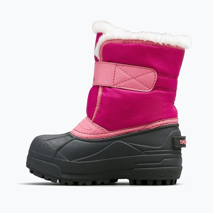 Śniegowce juniorskie Sorel Snow Commander tropic pink/deep blush 8