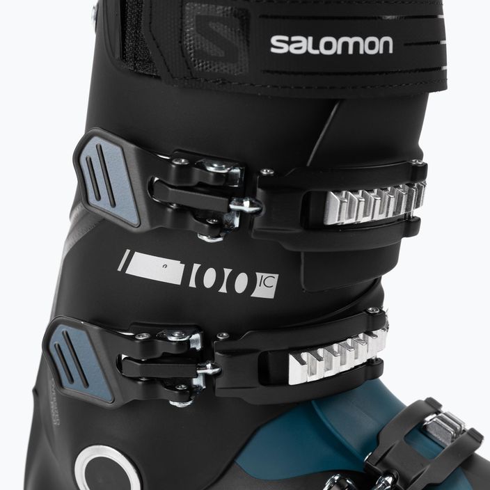 Buty narciarskie męskie Salomon S/Pro HV 100 IC black/blue/silver 6