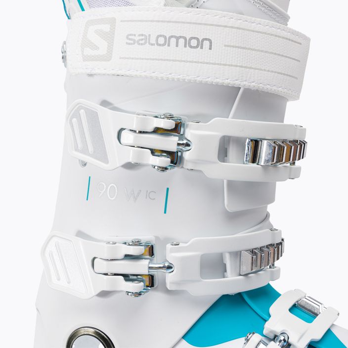 Buty narciarskie damskie Salomon S/Pro HV 90 W IC white/scuba/blue/silver 6