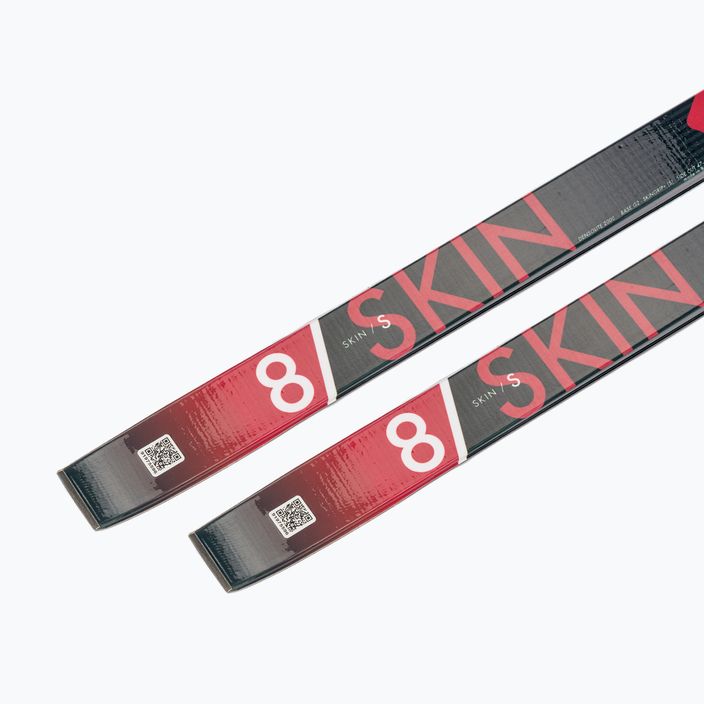 Narty biegowe Salomon Snowscape 8 Skin + wiązania Prolink Auto black/red 9