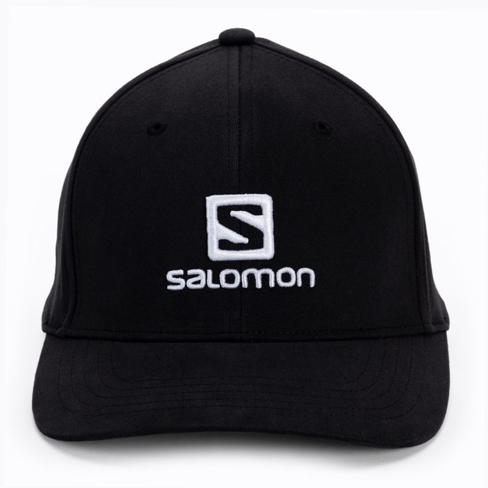 Czapka z daszkiem Salomon Logo black/white 4