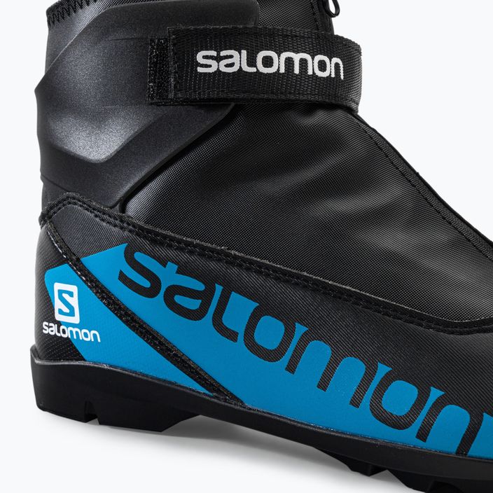 Buty do nart biegowych dziecięce Salomon R/Combi Jr. Prolink black/blue 9