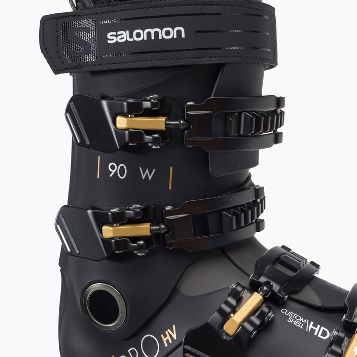 Buty narciarskie damskie Salomon S/Pro HV 90 GW black/belluga/gold 6