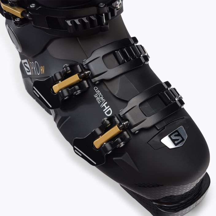 Buty narciarskie damskie Salomon S/Pro HV 90 GW black/belluga/gold 7