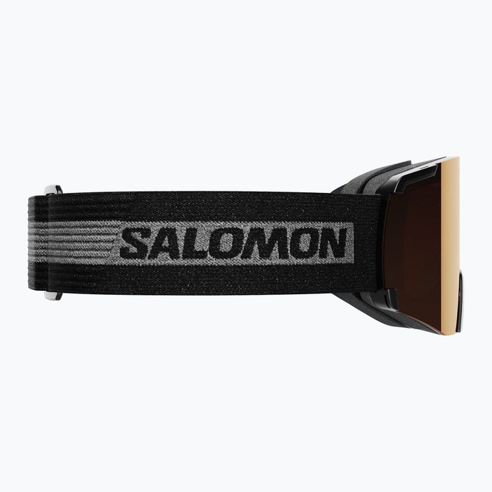 Gogle narciarskie Salomon S/View black/flash tonic orange 7