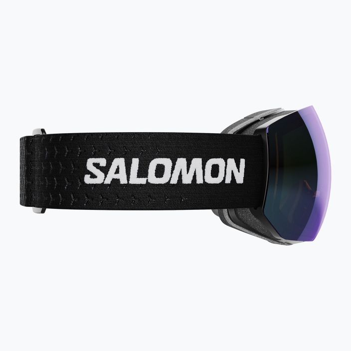 Gogle narciarskie Salomon Radium Pro Photo black/sigma photo sky blue 7