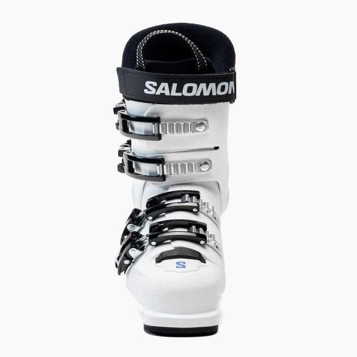 Buty narciarskie dziecięce Salomon S Max 60T L white/race blue/process blue 3