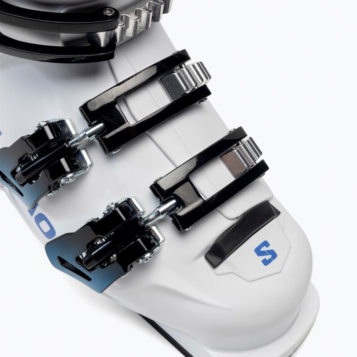 Buty narciarskie dziecięce Salomon S Max 60T L white/race blue/process blue 6