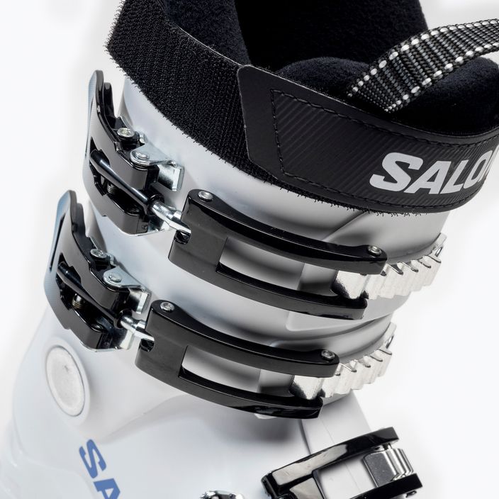 Buty narciarskie dziecięce Salomon S Max 60T L white/race blue/process blue 7