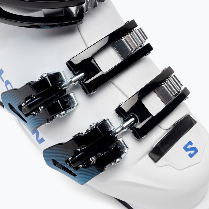 Buty narciarskie dziecięce Salomon S Max 60T M white/race blue/process blue 6