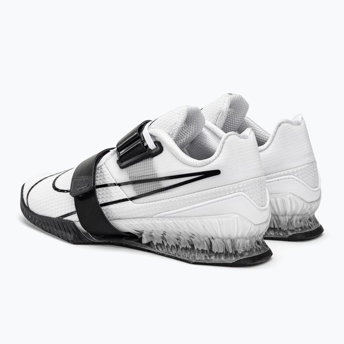 Buty do podnoszenia ciężarów Nike Romaleos 4 white/black 3