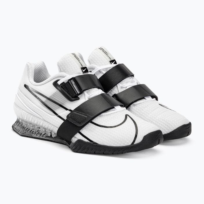 Buty do podnoszenia ciężarów Nike Romaleos 4 white/black 4