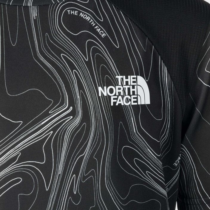 Koszulka trekkingowa dziecięca The North Face Printed Never Stop black 3