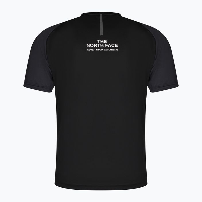 Koszulka trekkingowa męska The North Face MA black heather/black 2