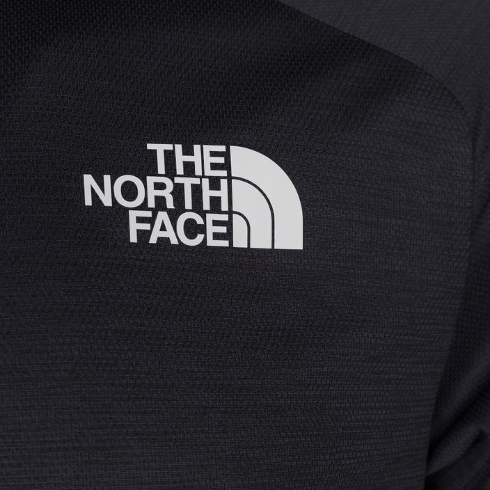 Koszulka trekkingowa męska The North Face MA black heather/black 3