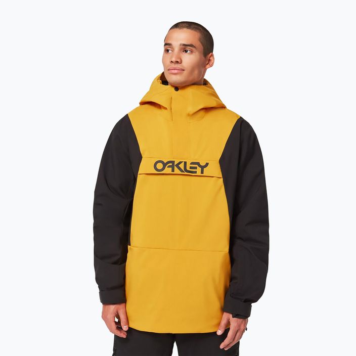 Kurtka snowboardowa męska Oakley TNP TBT Insulated Anorak amber yellow/blackout