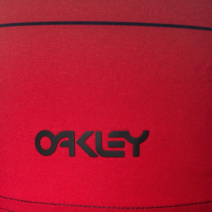 Szorty kąpielowe męskie Oakley Fade Out RC 21" black/red stripes 3