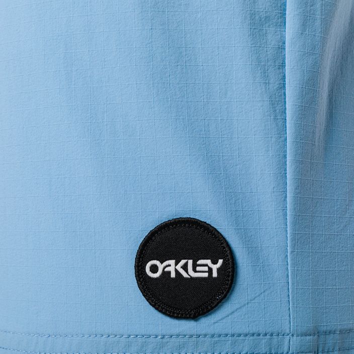 Szorty kąpielowe męskie Oakley Oneblock 18" stonewash blue 3