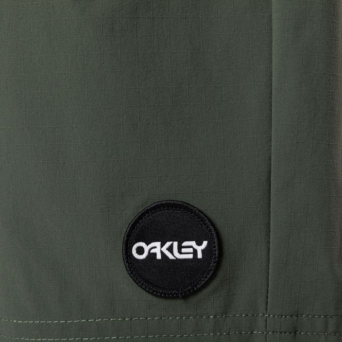 Szorty kąpielowe męskie Oakley Oneblock 18" new dark brush 3