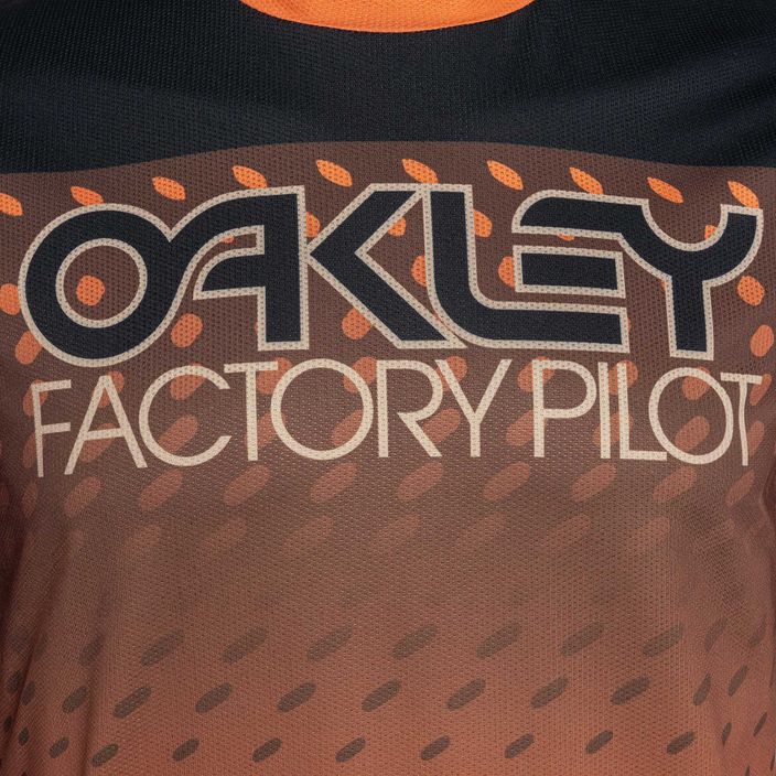 Koszulka rowerowa męska Oakley Seeker Gradient Jersey gradient ellipse orange 3