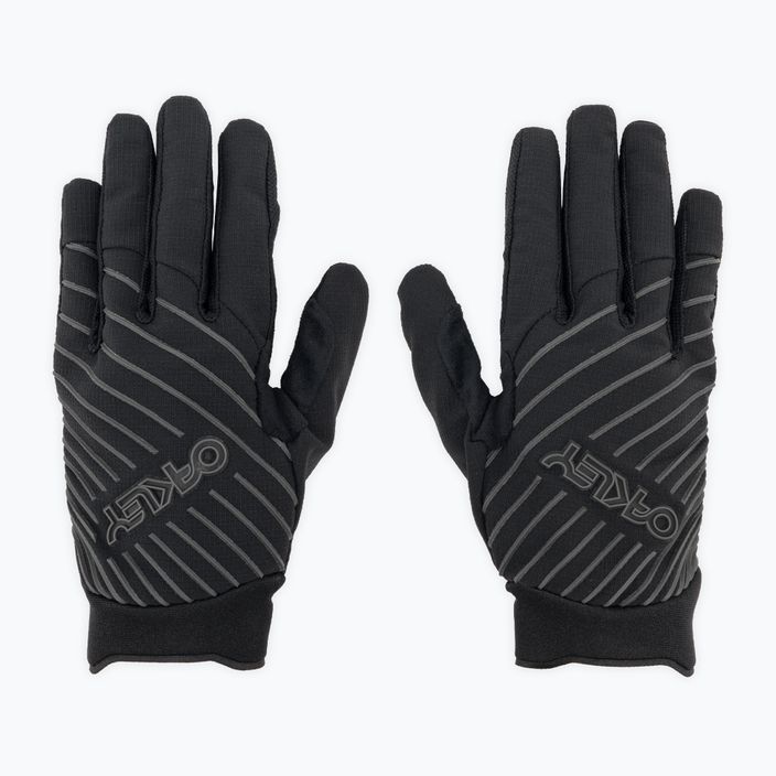 Rękawiczki rowerowe Oakley Drop In MTB Glove 2.0 blackout/uniform grey 3