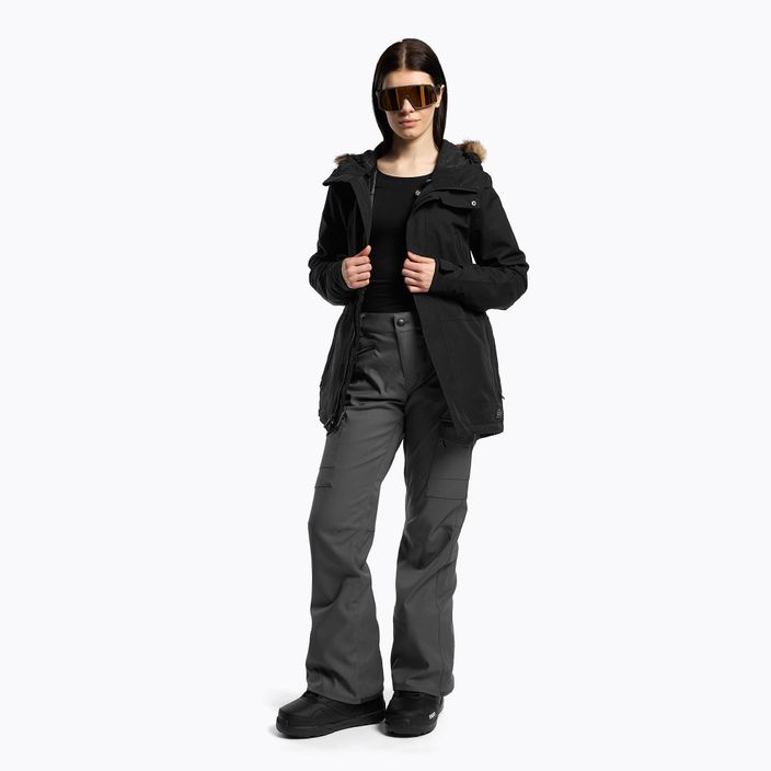 Spodnie snowboardowe damskie Volcom Grace Stretch dark/grey 2