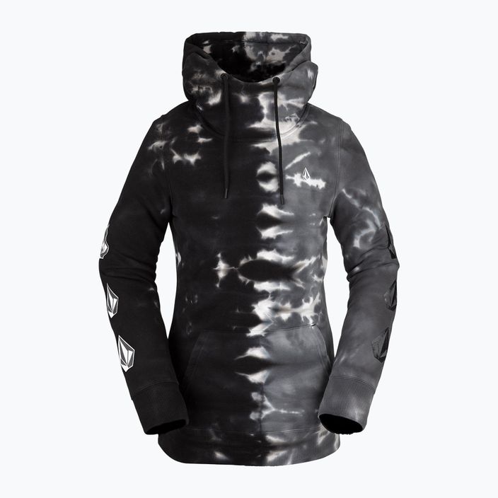 Bluza snowboardowa damska Volcom Costus HD szaro-czarna H4152205-BKB