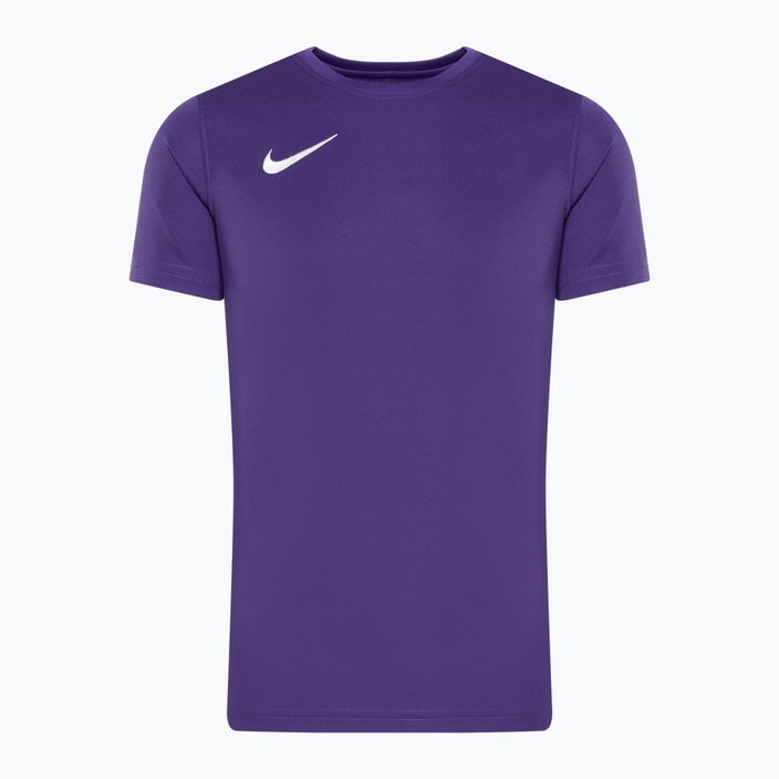 Koszulka piłkarska dziecięca Nike Dri-FIT Park VII Jr court purple/white