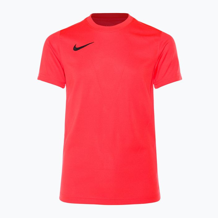 Koszulka piłkarska dziecięca Nike Dri-FIT Park VII SS bright crimson/black