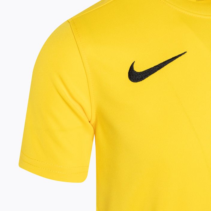 Koszulka piłkarska dziecięca Nike Dri-FIT Park VII Jr tour yellow/black 3